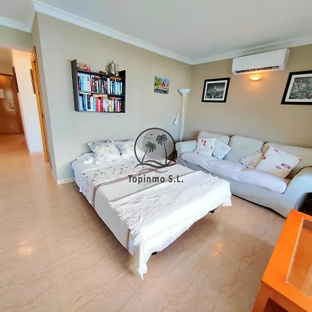 Playamar Farola 1st Line Beach Lägenhet *